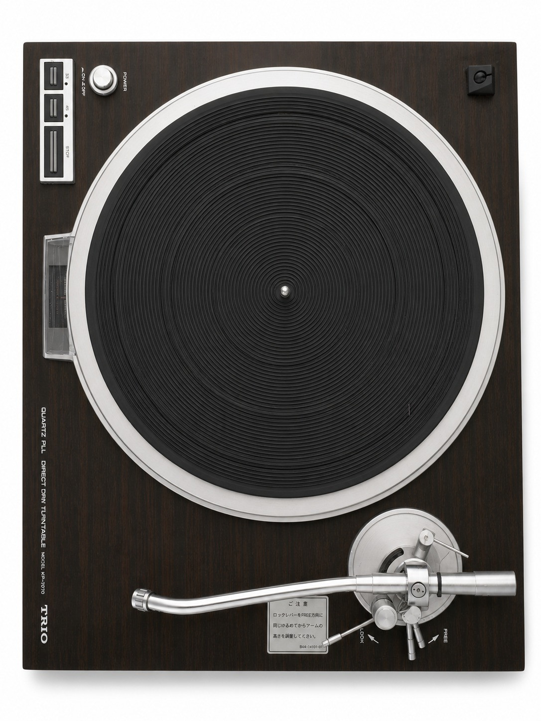 Trio KP-7070 Quartz PLL Direct Drive Turntable
