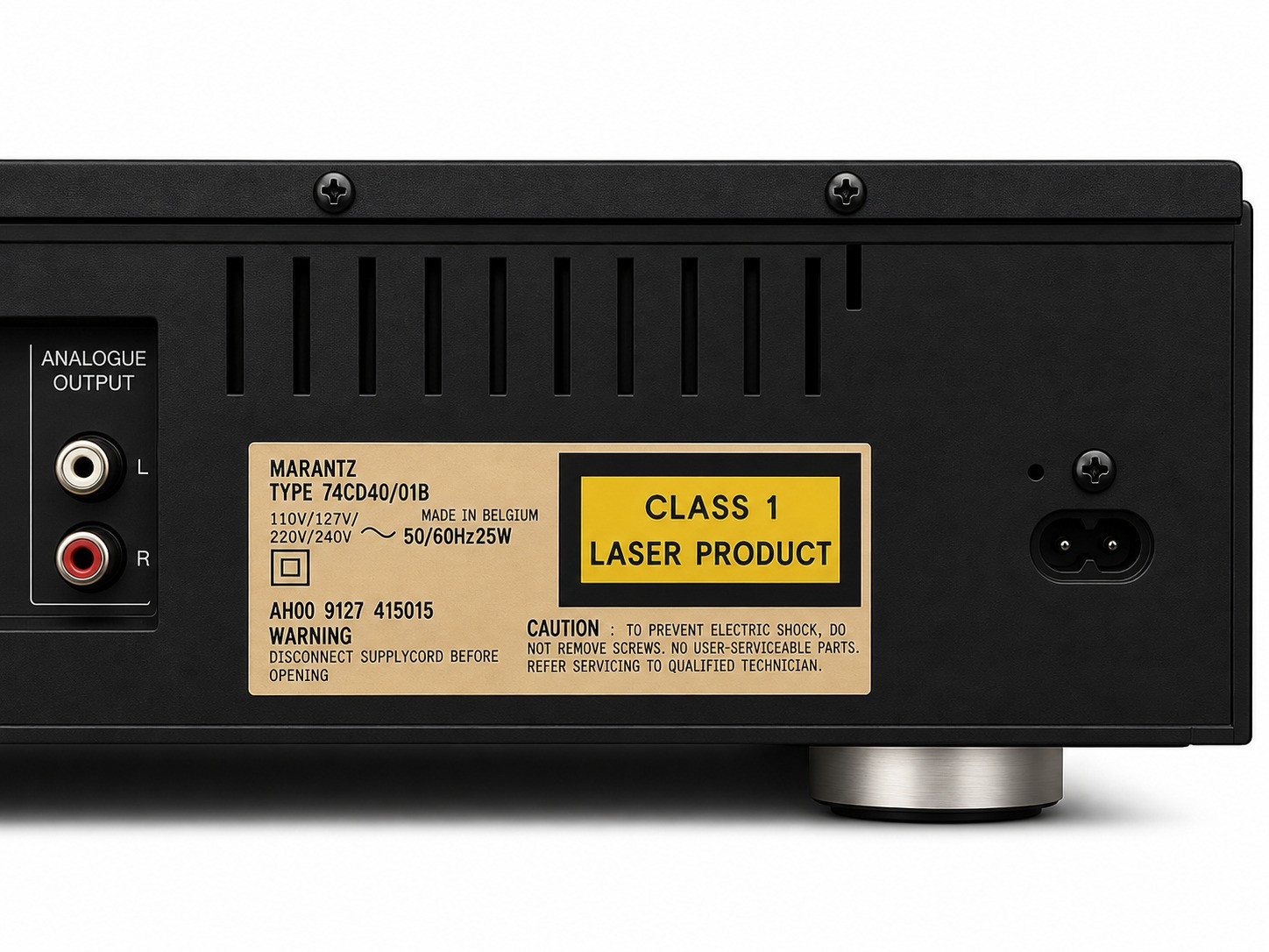 Marantz CD-40 Compact Disc Player