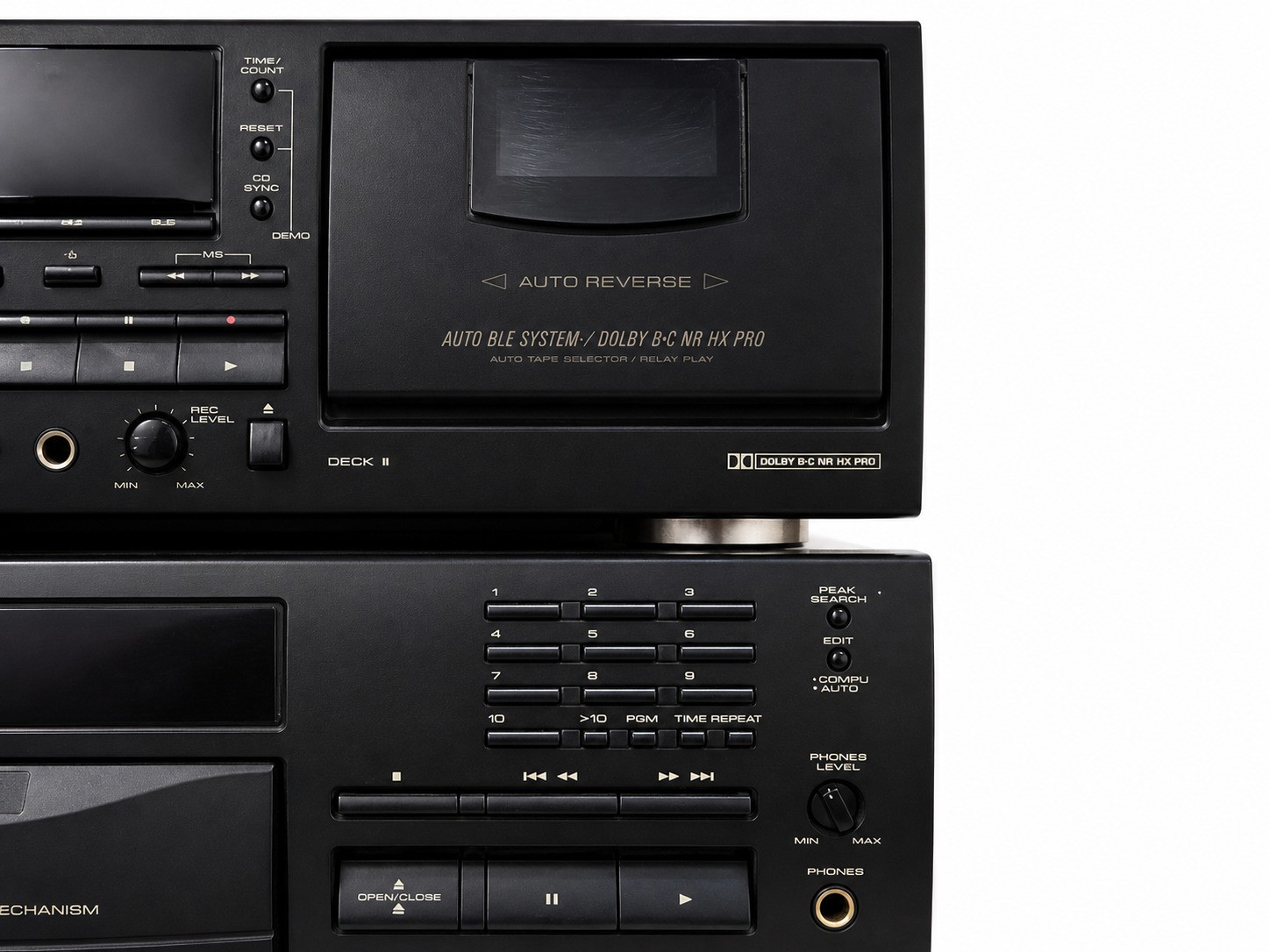Pioneer SR-60 Vintage Reverberation Amplifier Pioneer CT-W620R Auto Reverse Dual Cassette Deck Pioneer PD-S502 Vintage Pulseflow CD Player