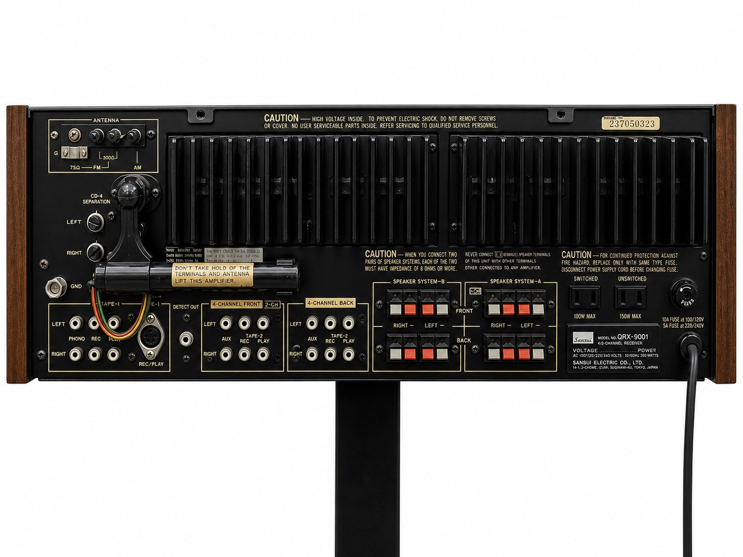 Sansui QRX 9001 receiver