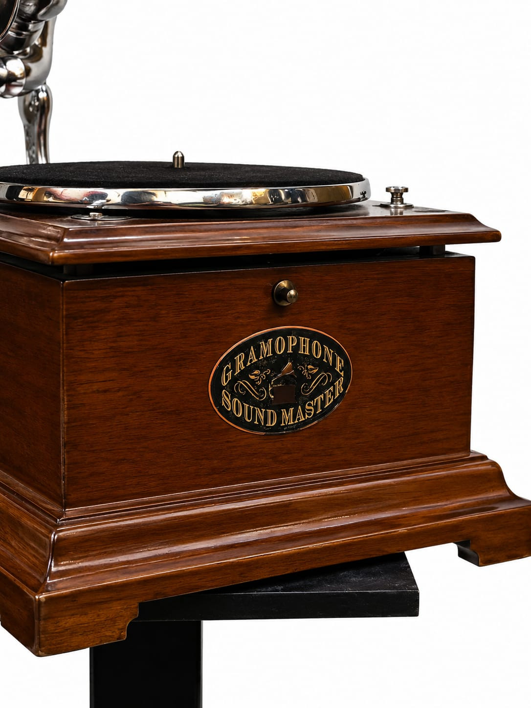 Vintage Acoustic Horn Gramophone