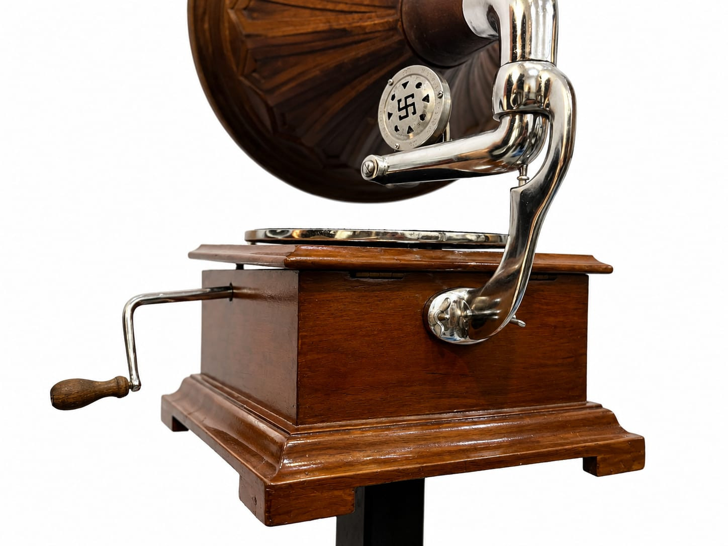 Vintage Acoustic Horn Gramophone