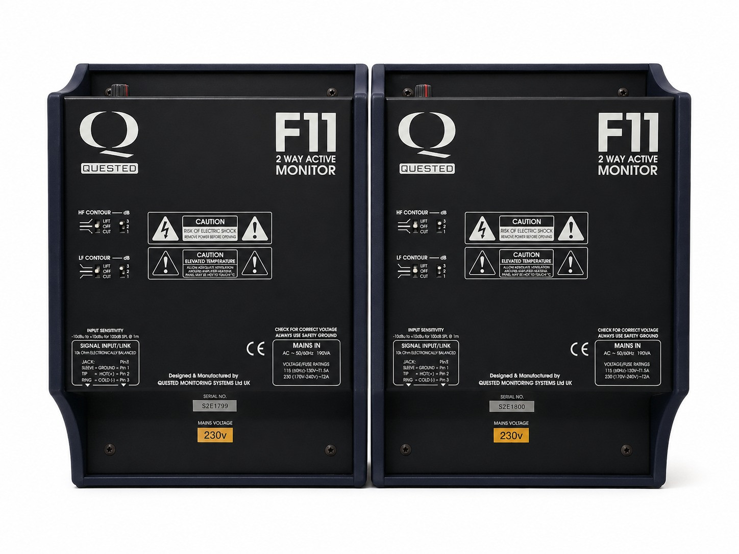 Quested F11 2 Way Active Monitor