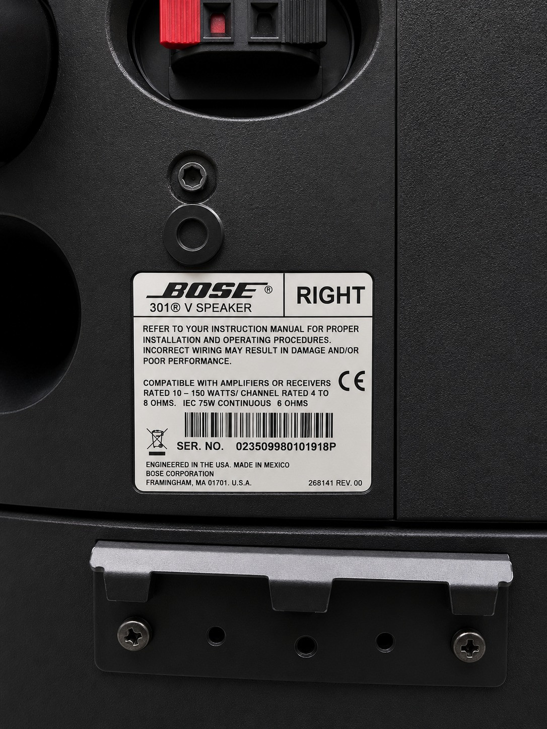 Bose 301 Series V 301V DirectReflecting Speakers
