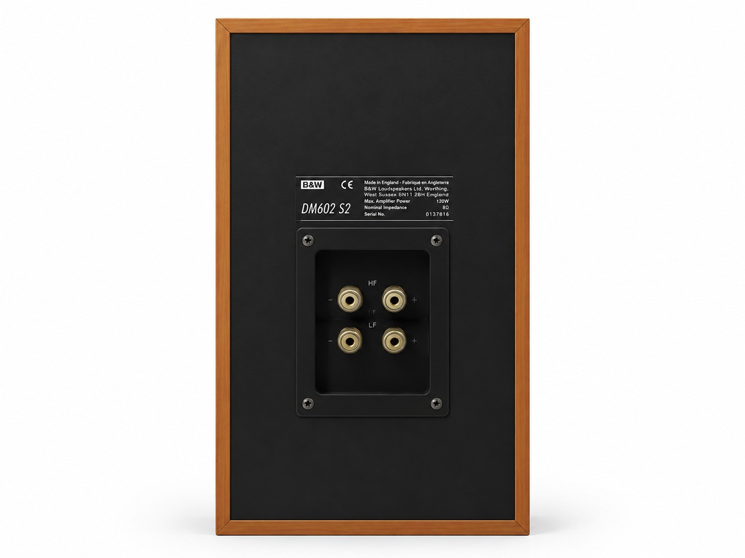BW DM602 S2 speakers