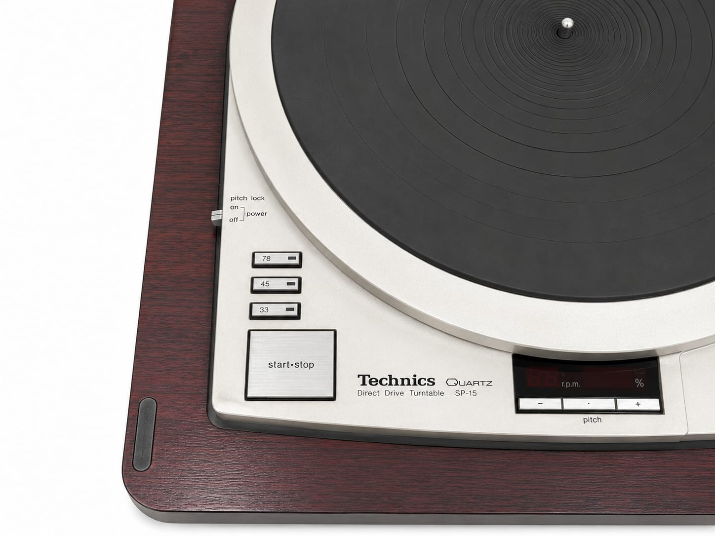 Technics Quartz SP-15 direct drive turntable