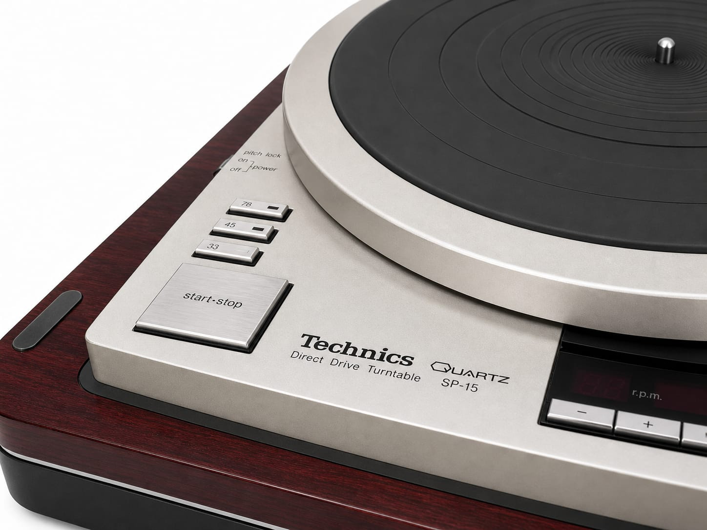 Technics Quartz SP-15 direct drive turntable