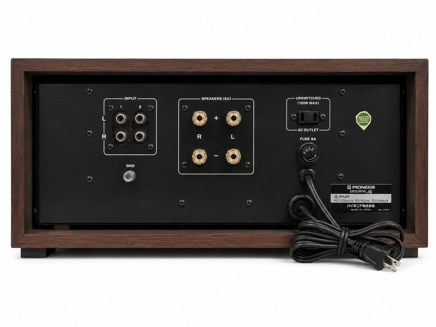 Exclusive pioneer C3  M4 pre power amplifier