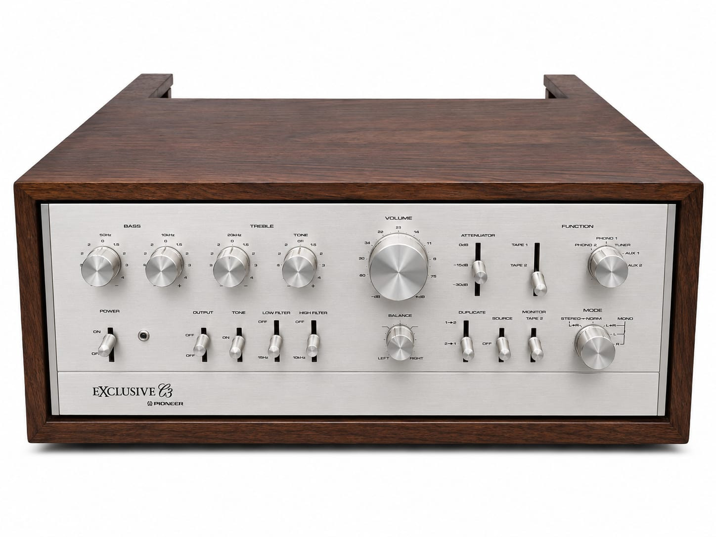 Exclusive pioneer C3  M4 pre power amplifier