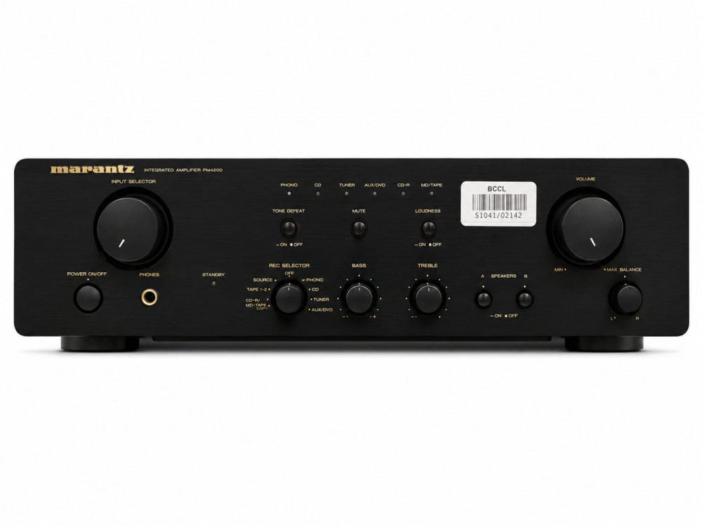 Image of Marantz integrated amplifier PM4200