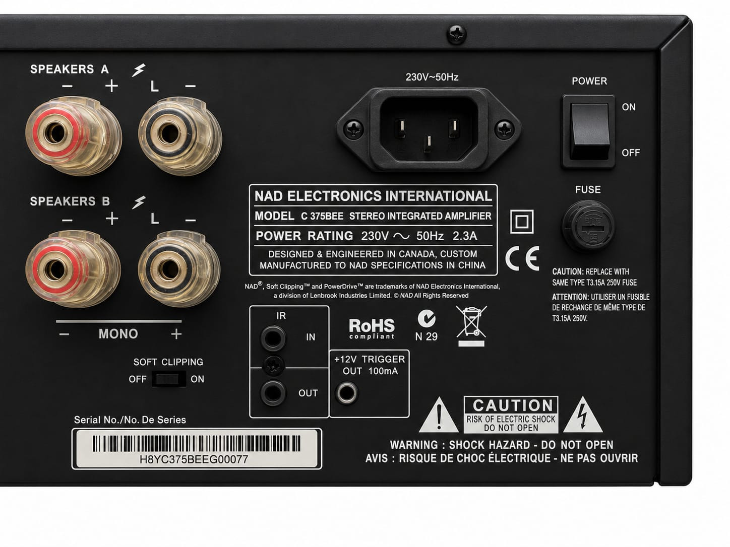 Nad amplifier c375BEE