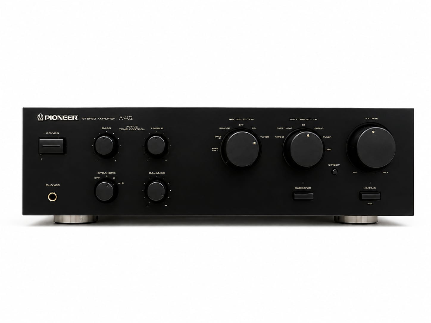 Pioneer Stereo Amplifier A-402
