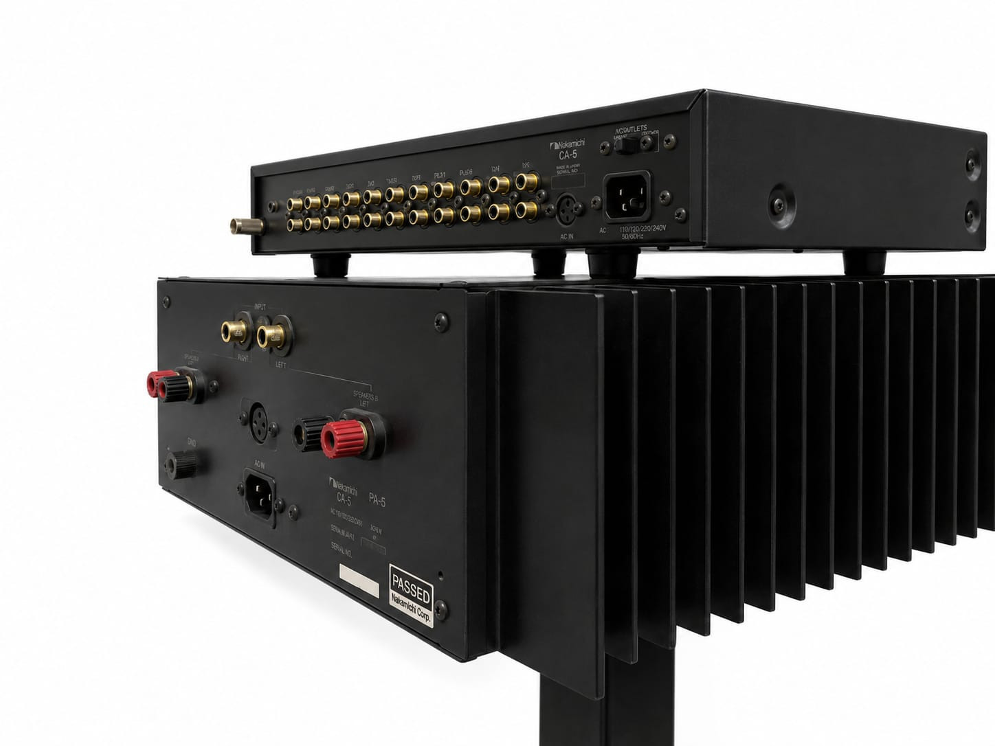 Nakamichi CA-5 Control amplifier PA-5 Power amplifier