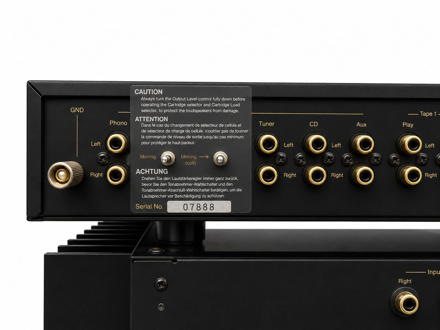 Nakamichi CA-5 Control amplifier PA-5 Power amplifier
