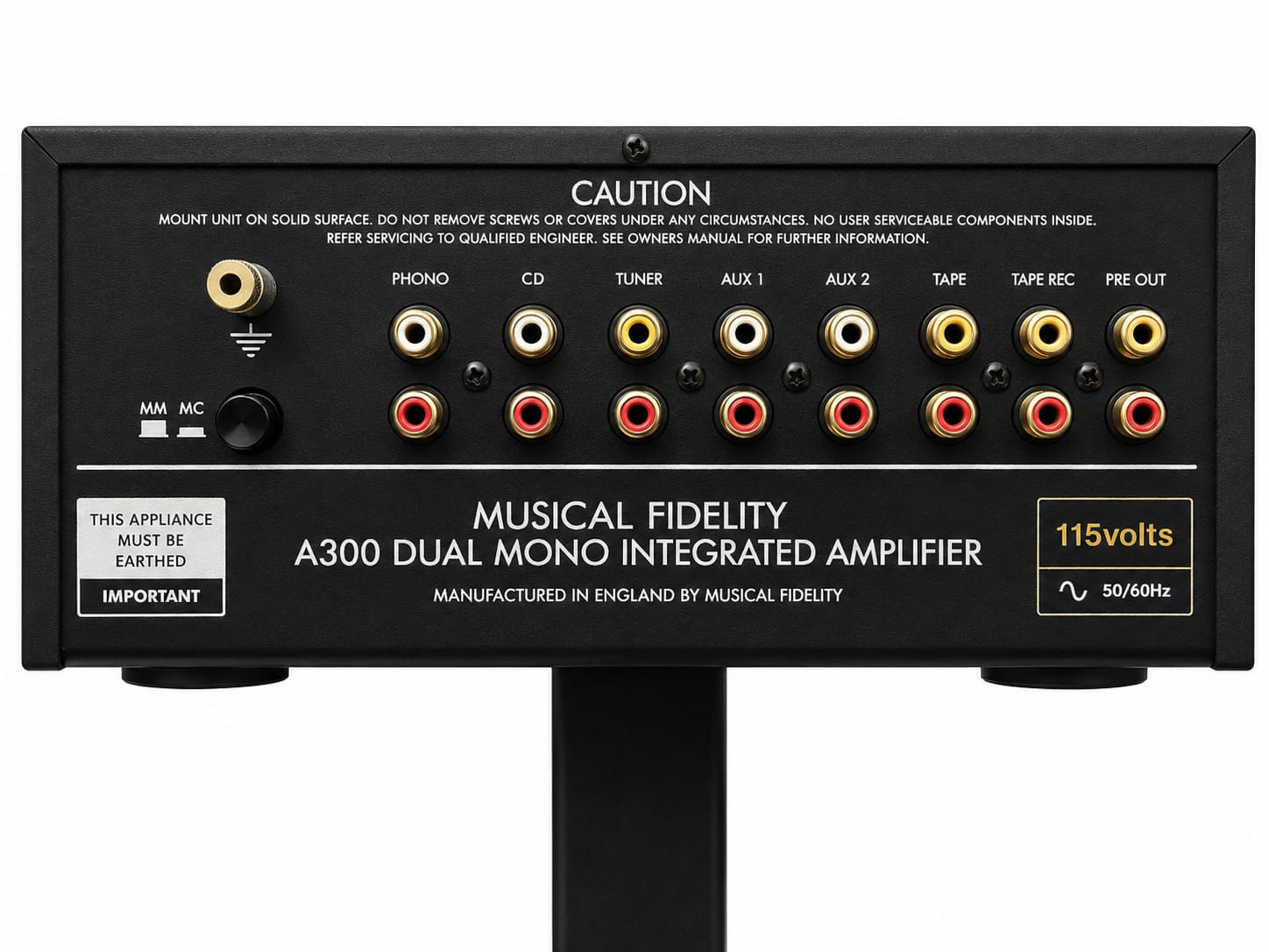 Musical Fidelity A300 mono integrated amplifier