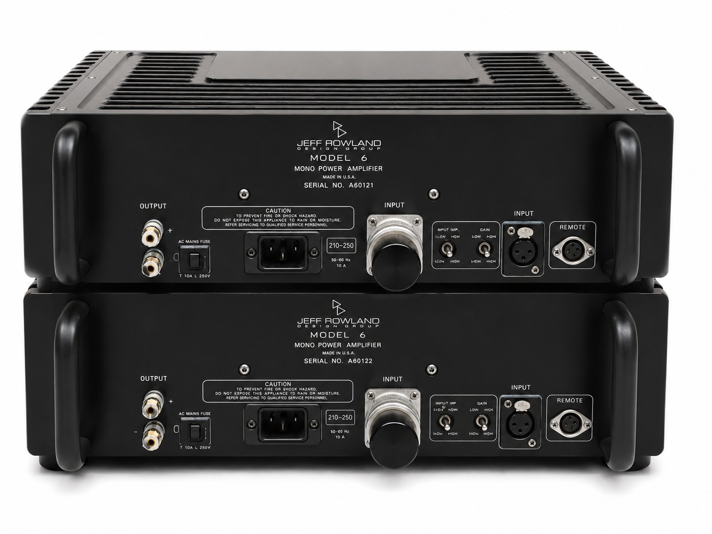 Jeff Rowland Model 6 Monoblock Power Amplifier