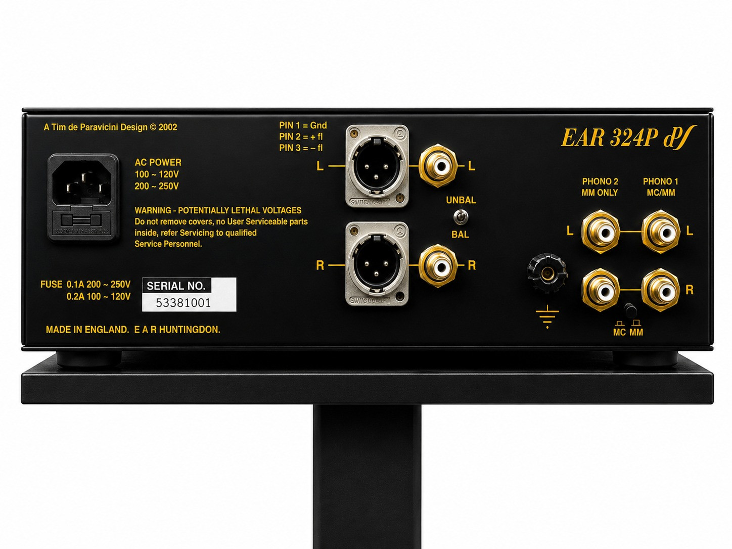 Ear 324 phono pre-amplifier