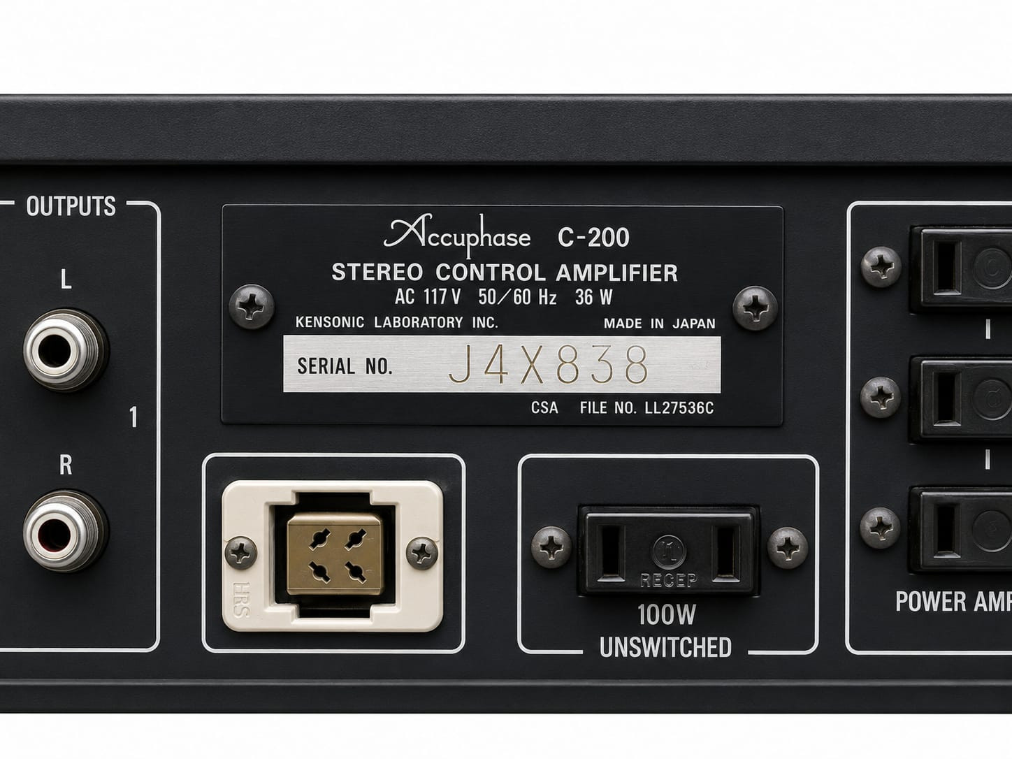 Accuphase C-200 and Accuphase P-250