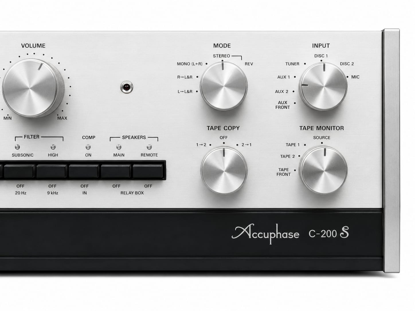 Accuphase C-200 and Accuphase P-250