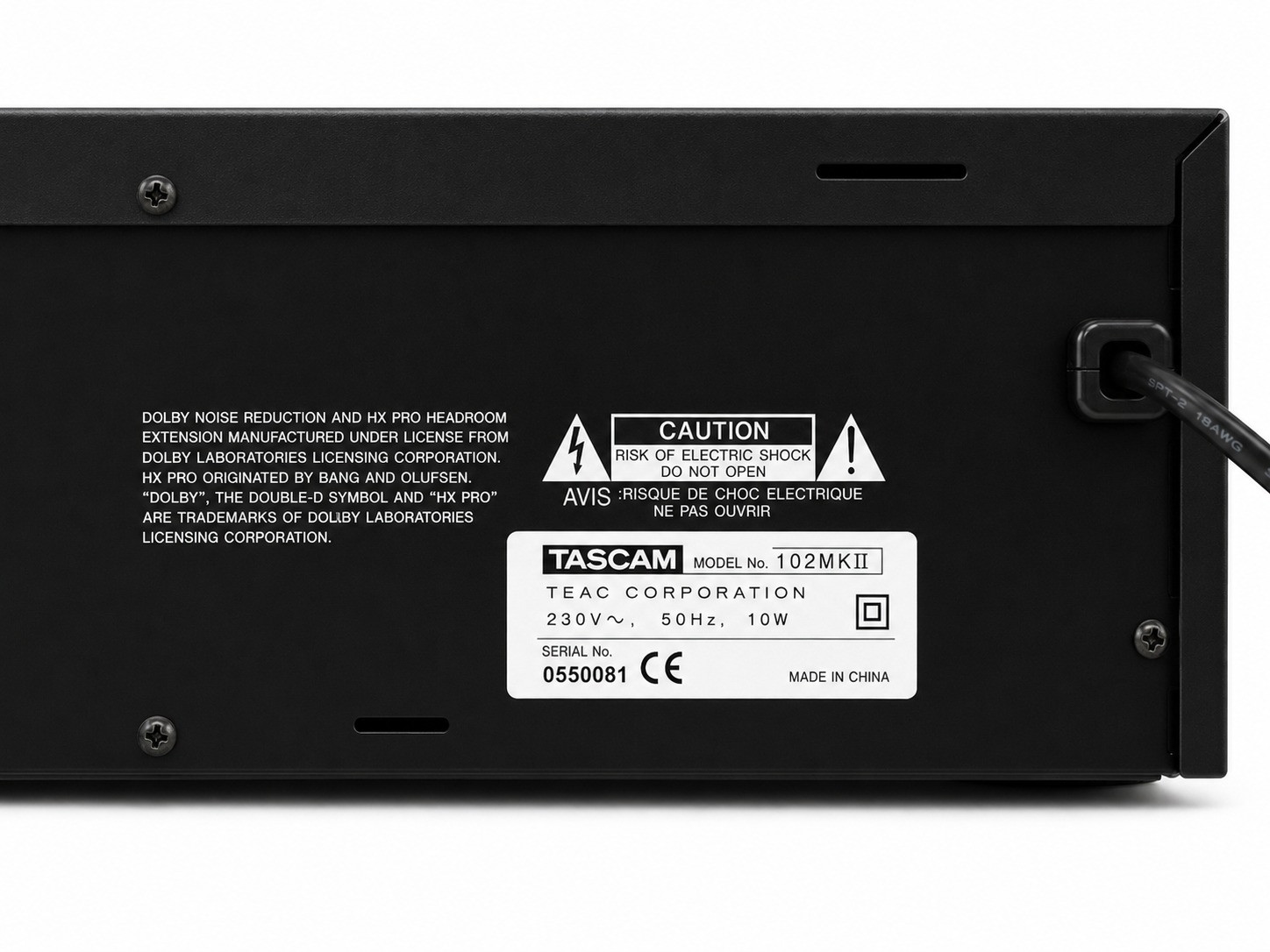 Tascam 102MKII