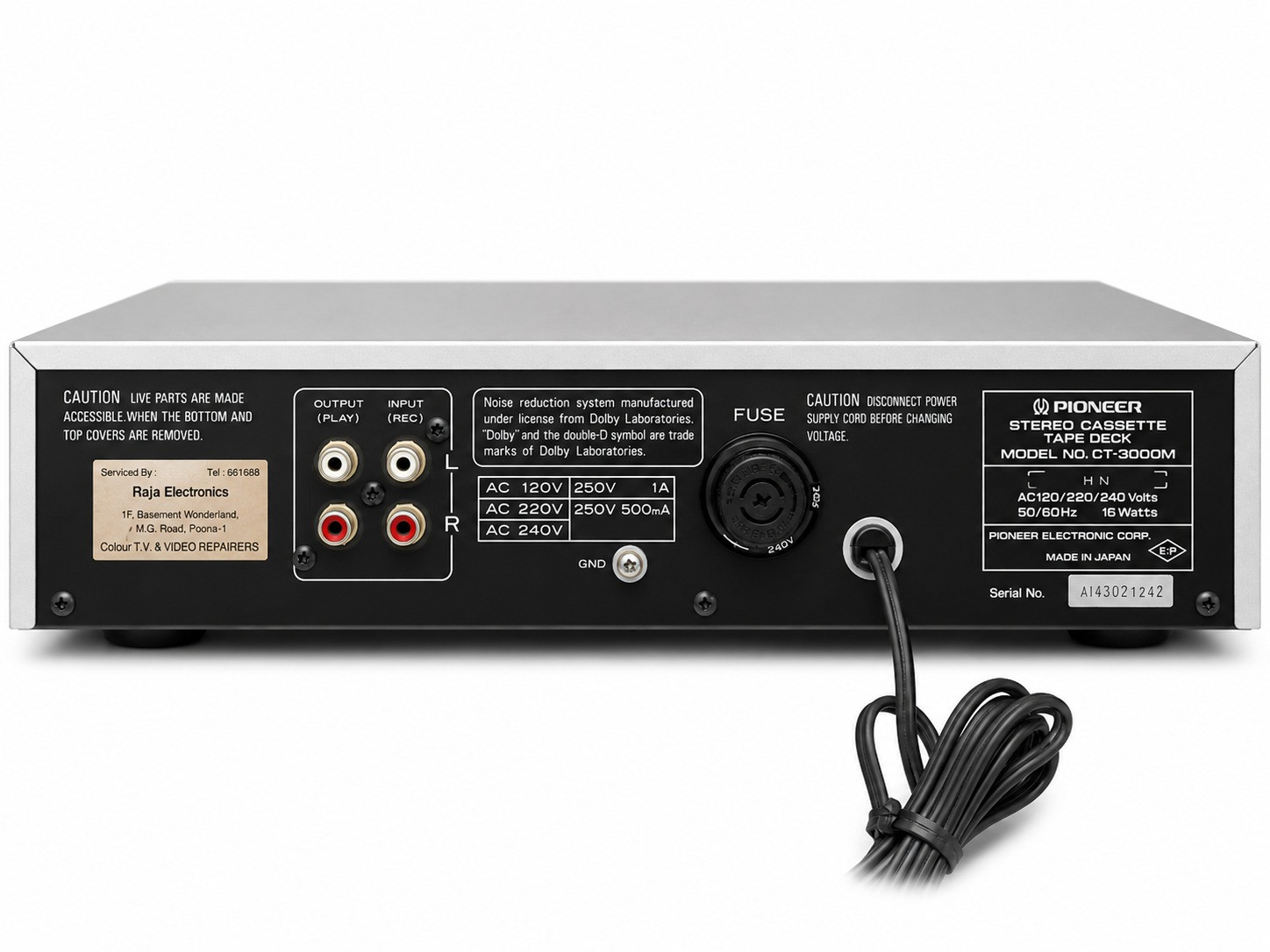 Pioneer CT3000M