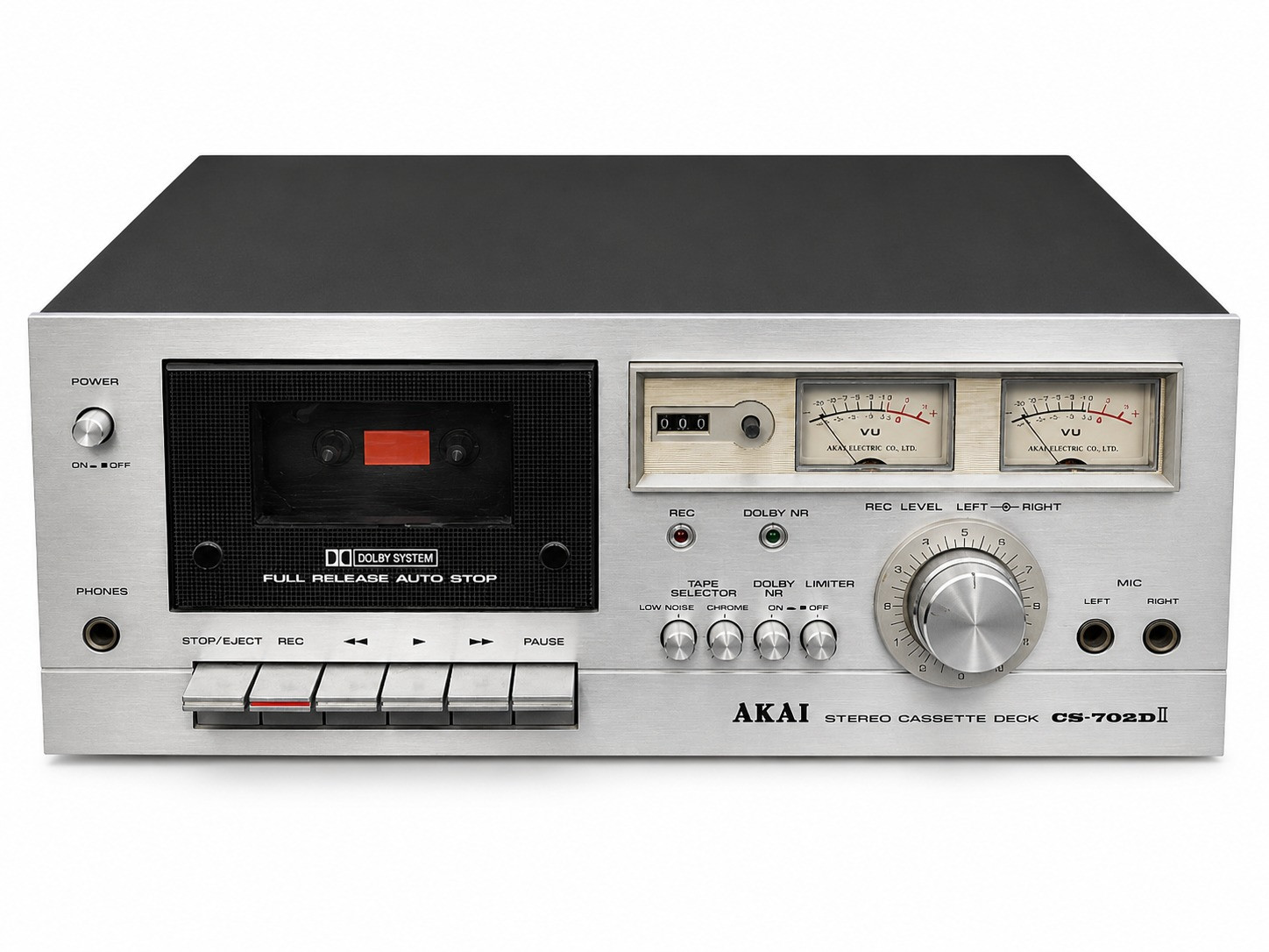Akai stereo cassette deck CS-702DII