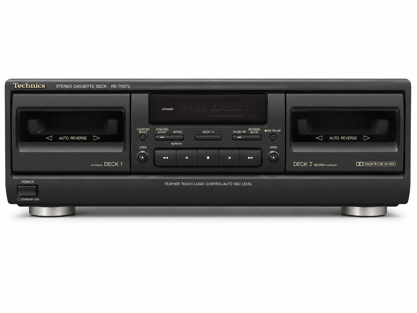 Technics stereo cassette deck RS-TR272