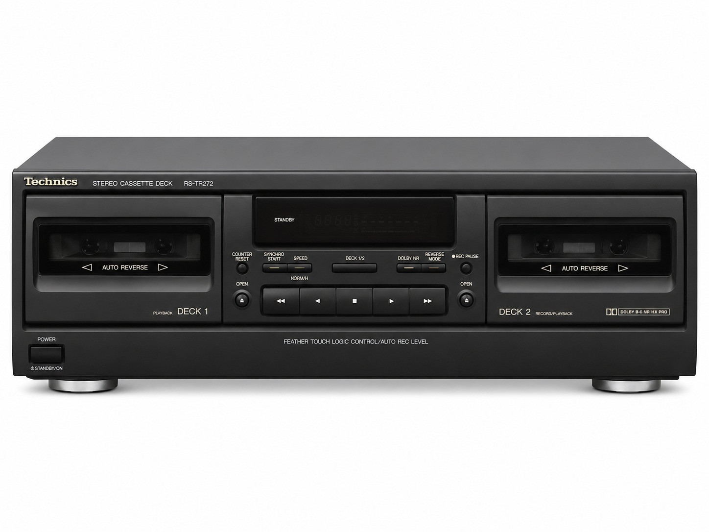 Technics stereo cassette deck RS-TR272