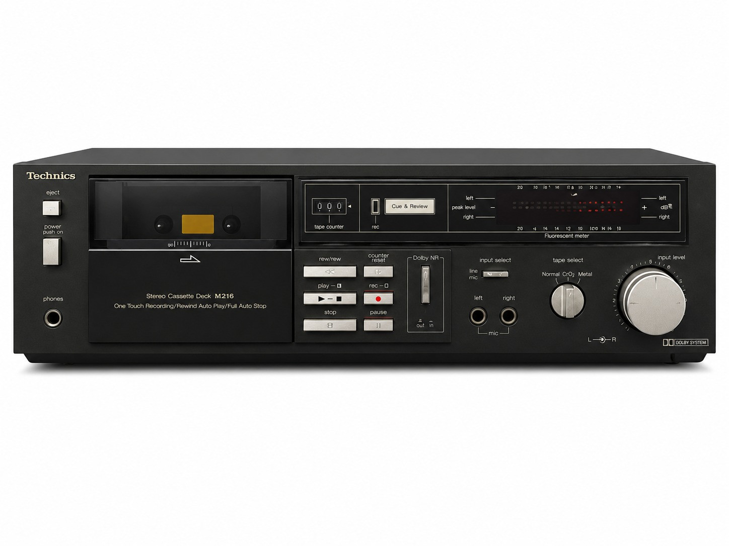 Technics Stereo Cassette Deck M216