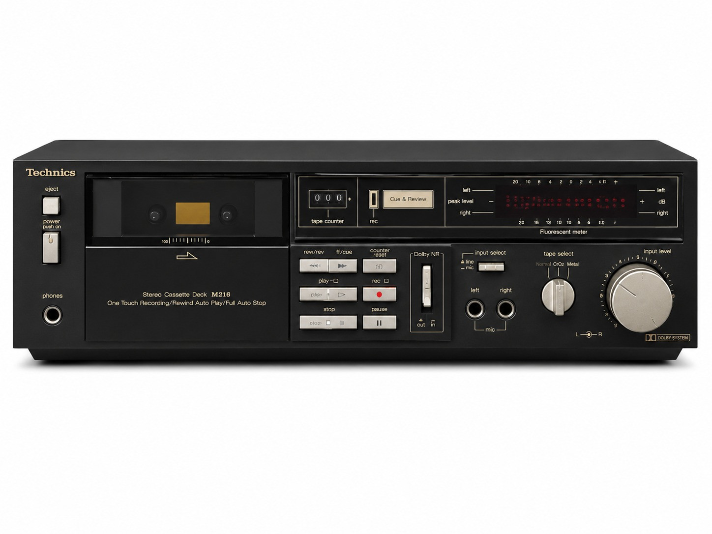 Technics Stereo Cassette Deck M216