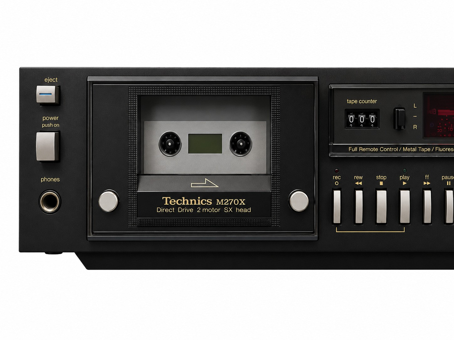 Technics M270x direct drive 2 motor SX head