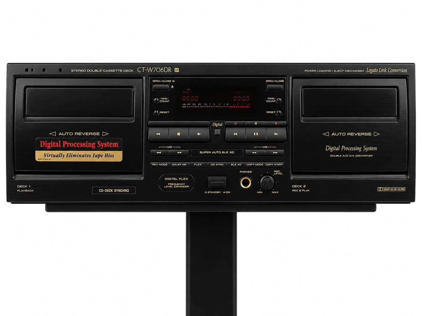 Pioneer CT-W706DR Stereo Double Cassette Deck