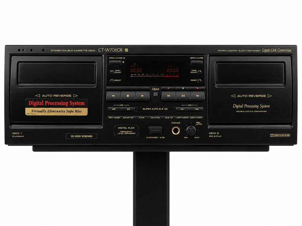 Image of Pioneer CT-W706DR Stereo Double Cassette Deck