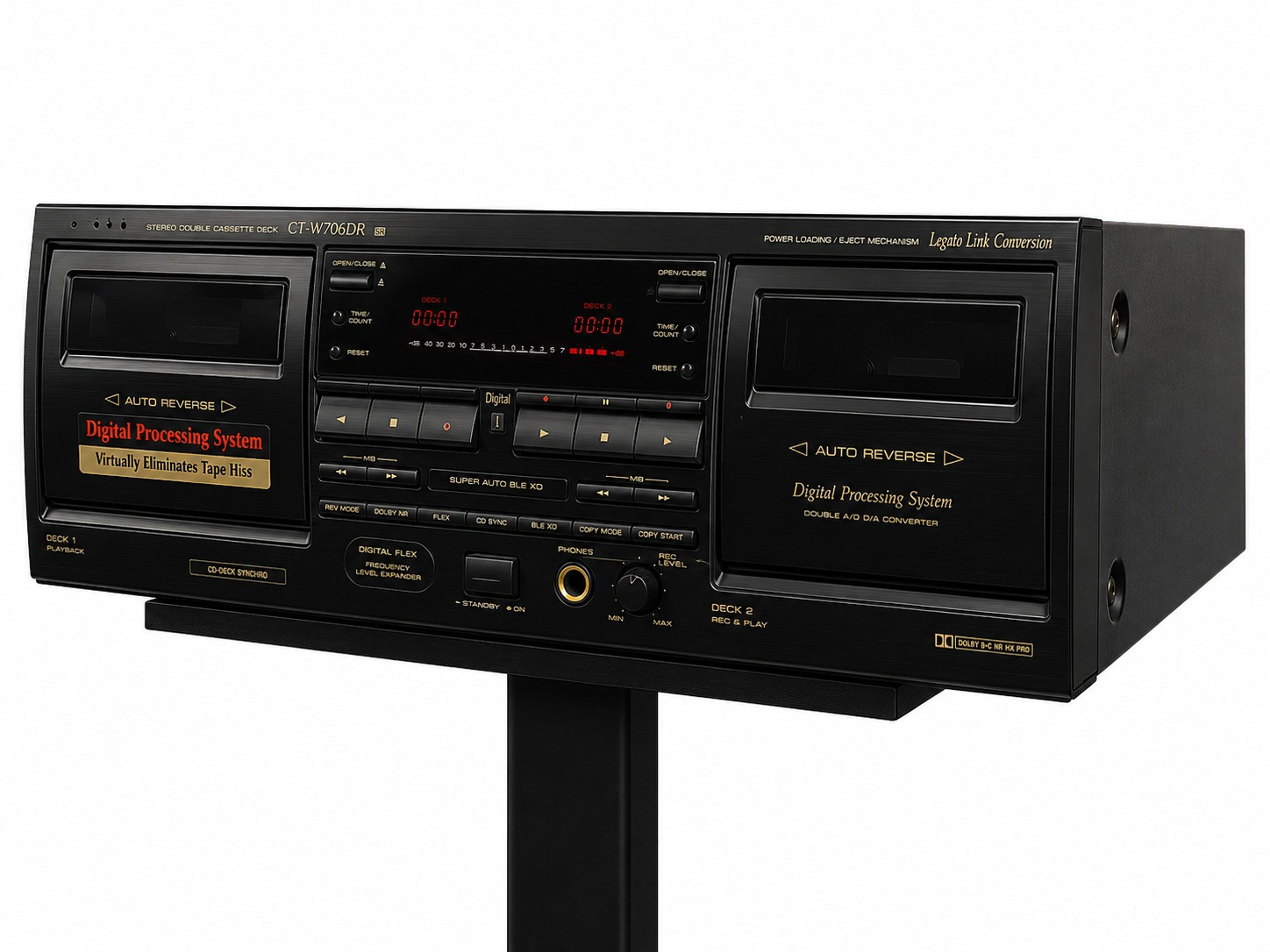 Pioneer CT-W706DR Stereo Double Cassette Deck