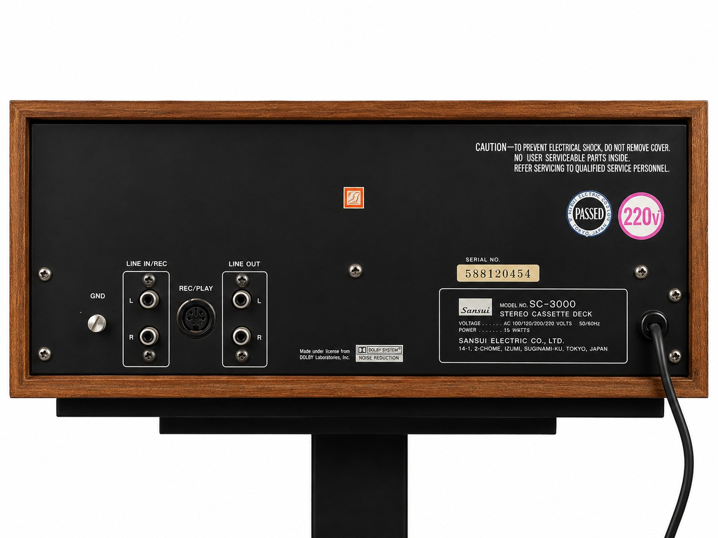 Sansui SC-300 Stereo Cassette Deck