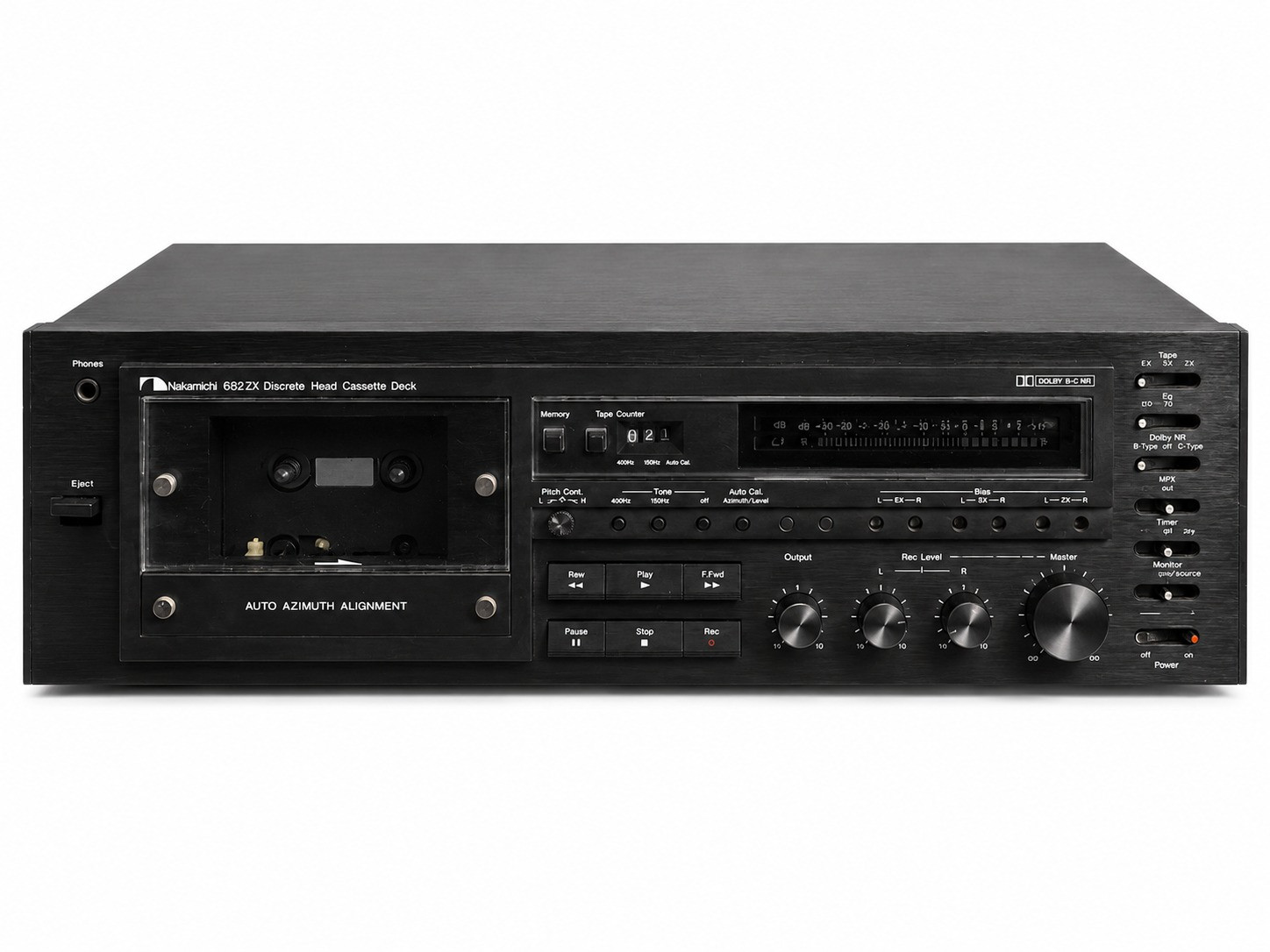 Nakamichi 682 zx Discrete Head cassette Deck