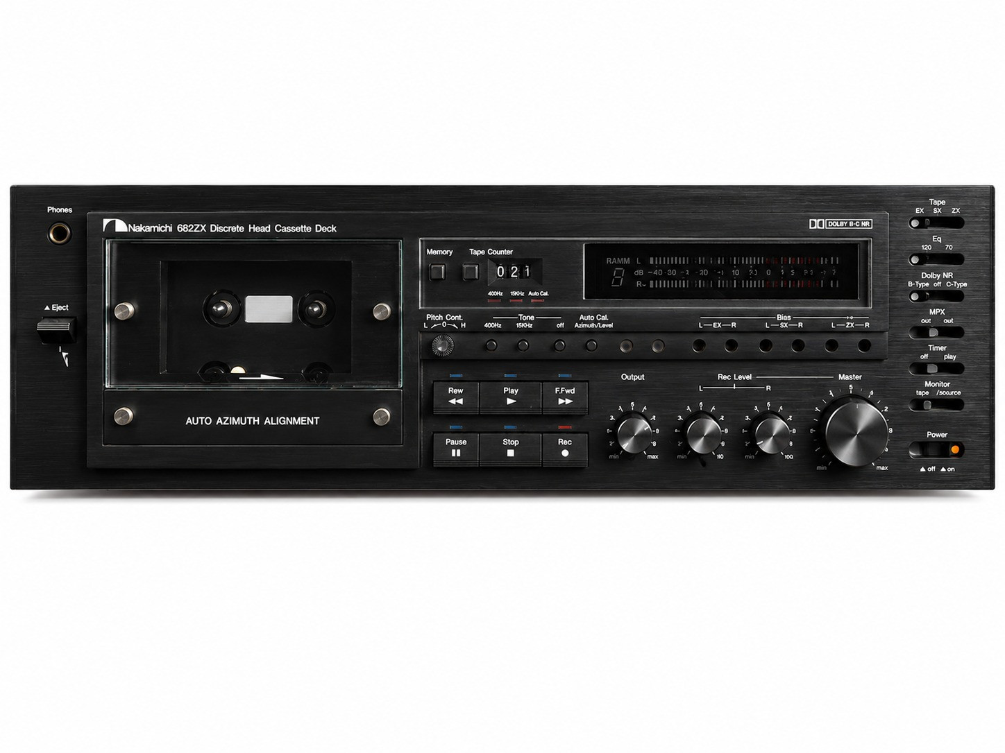 Nakamichi 682 zx Discrete Head cassette Deck