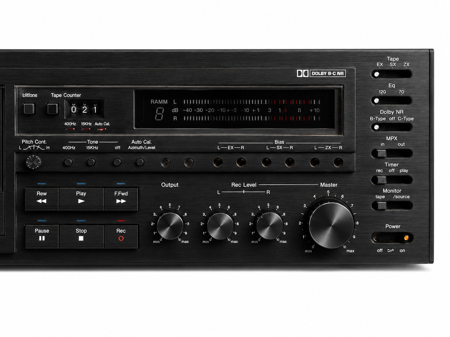 Nakamichi 682 zx Discrete Head cassette Deck