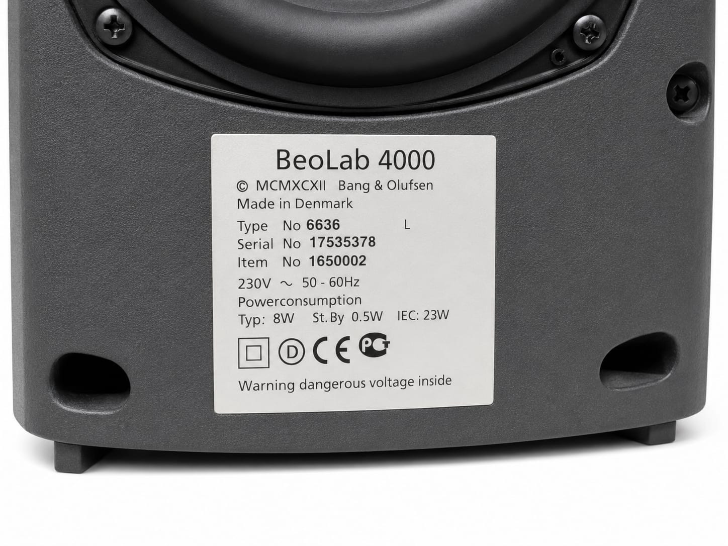 Bang Olufsen BeoLab 4000
