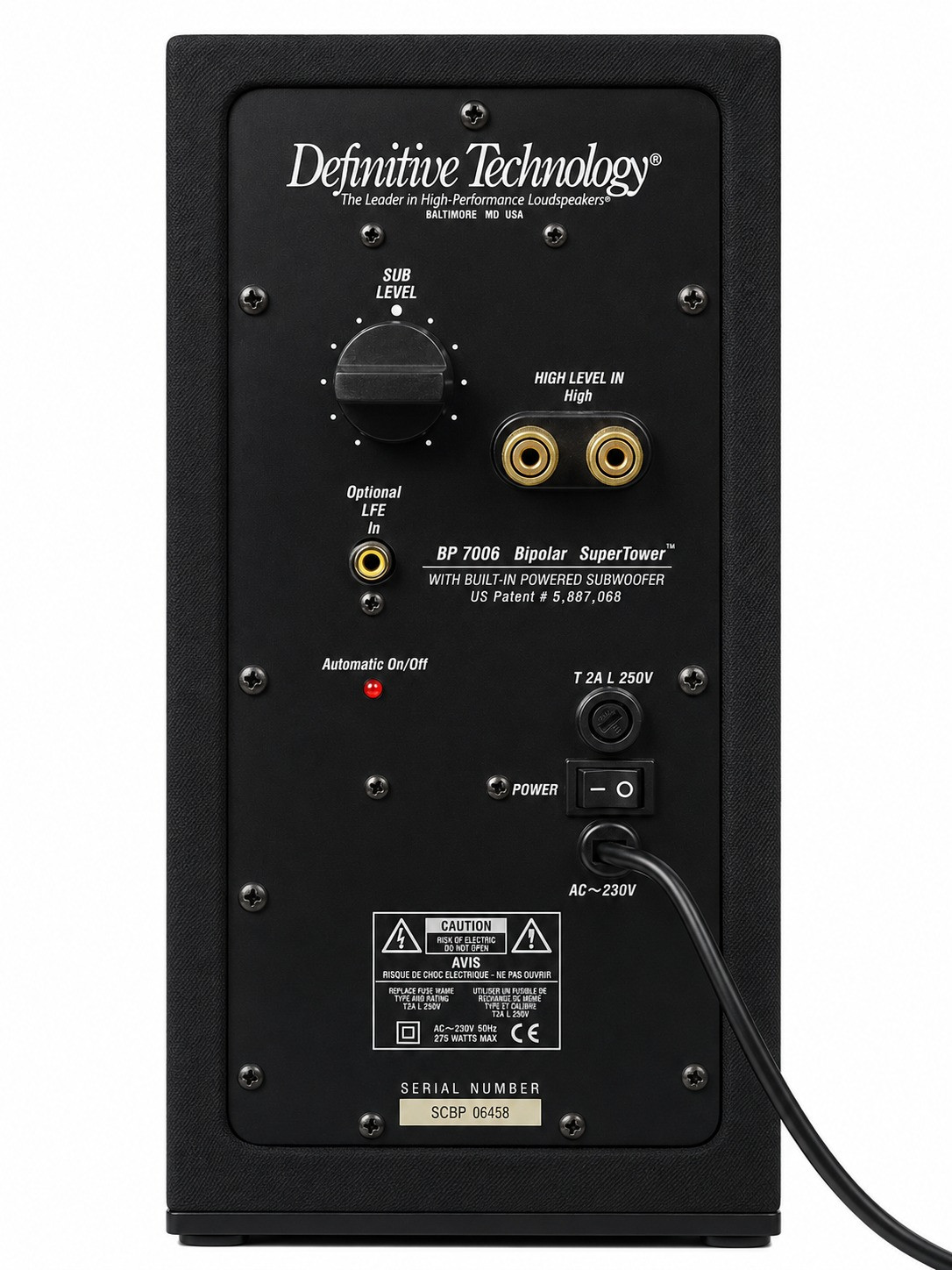 Definitive Technology BP7006