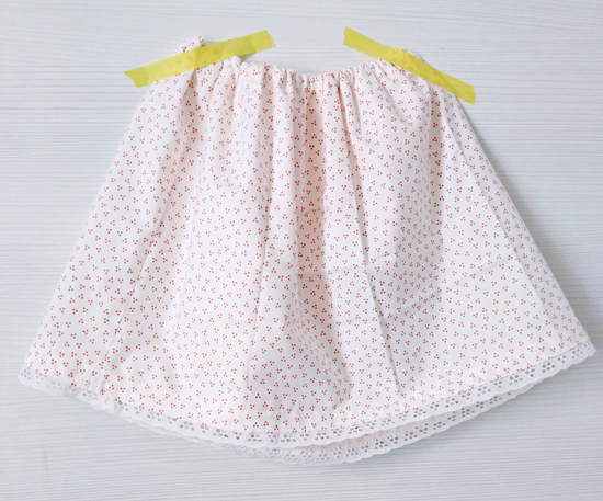 Easy step by step tutorial to make a girl skirt