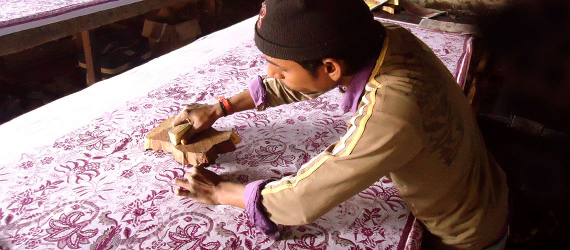 Hand Block Printing