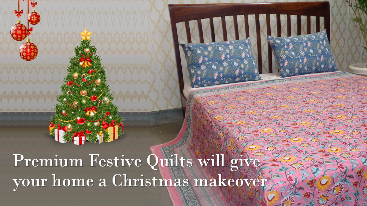 Premium Festive Quilts Will Give Your Home a Christmas Makeover