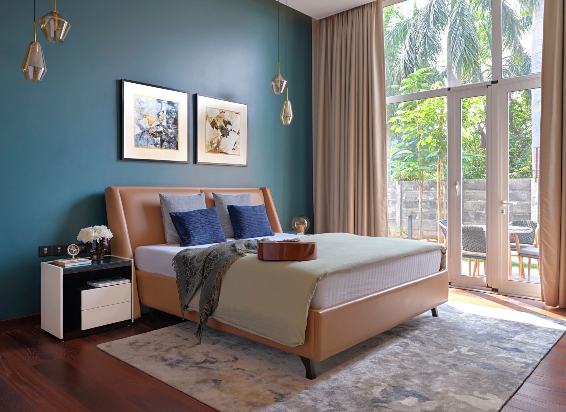 How to dress an elegant bed