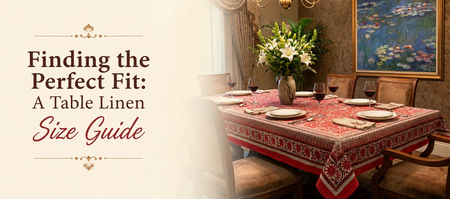 Tablecloth Size Guide