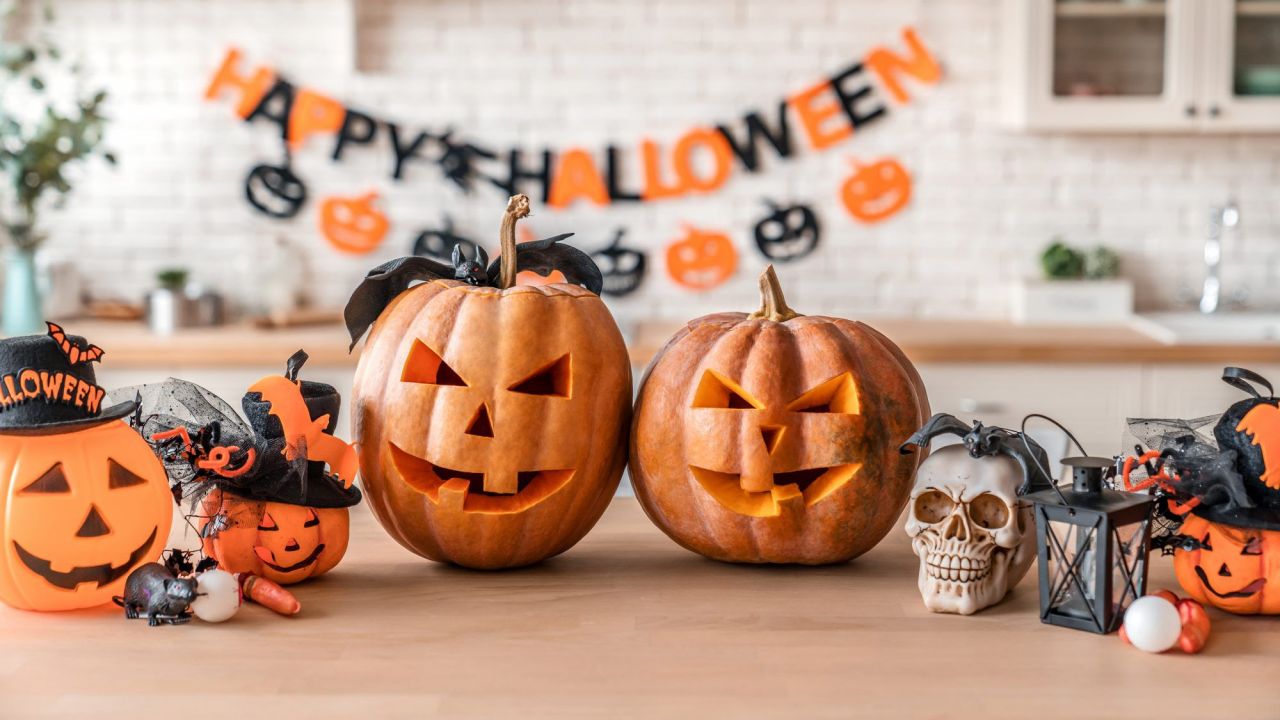 Halloween decoration for a party at home