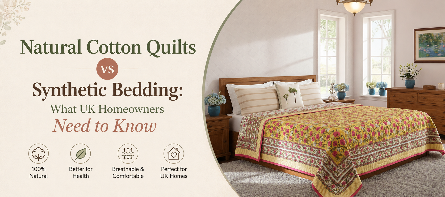 Natural Cotton vs Synthetic Bedding