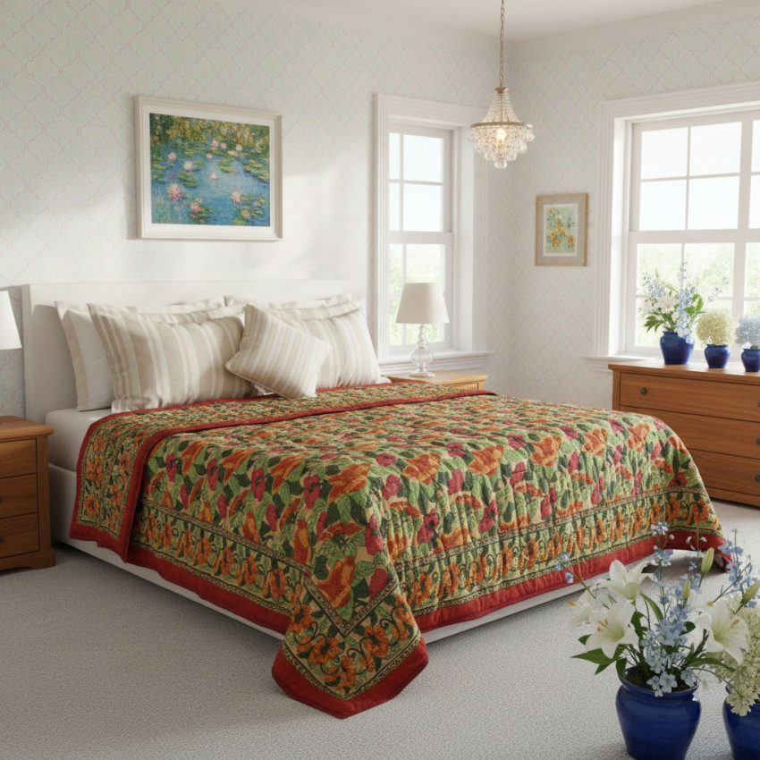 Cotton Quilts for AC Rooms