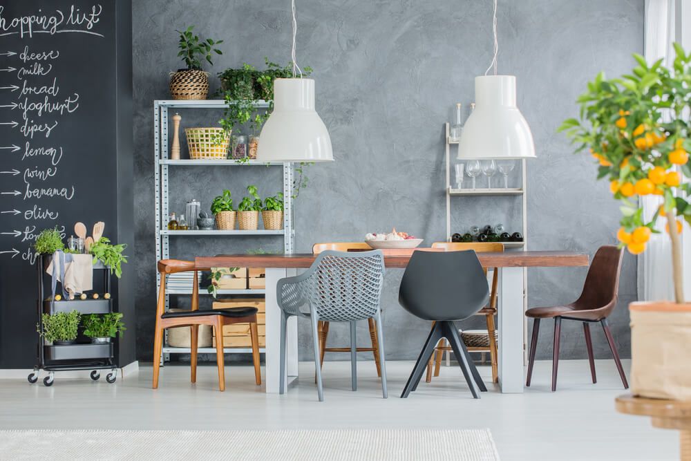 Decorate the dining room: formal vs. informal