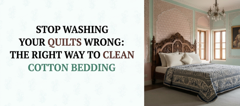 How to Wash & Store Cotton Quilts